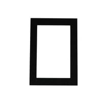 Black Photo Mat with Black Core 24x36 for 20x30 Photos - Fits 24x36 Frame