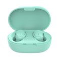 thumbnail image 1 of Methold 1 par de auriculares inalámbricos portátiles reutilizables compatibles con Bluetooth 5,0 Control de botones manos libres 10m auriculares para Cables de audio/vídeo Verde, 1 of 6