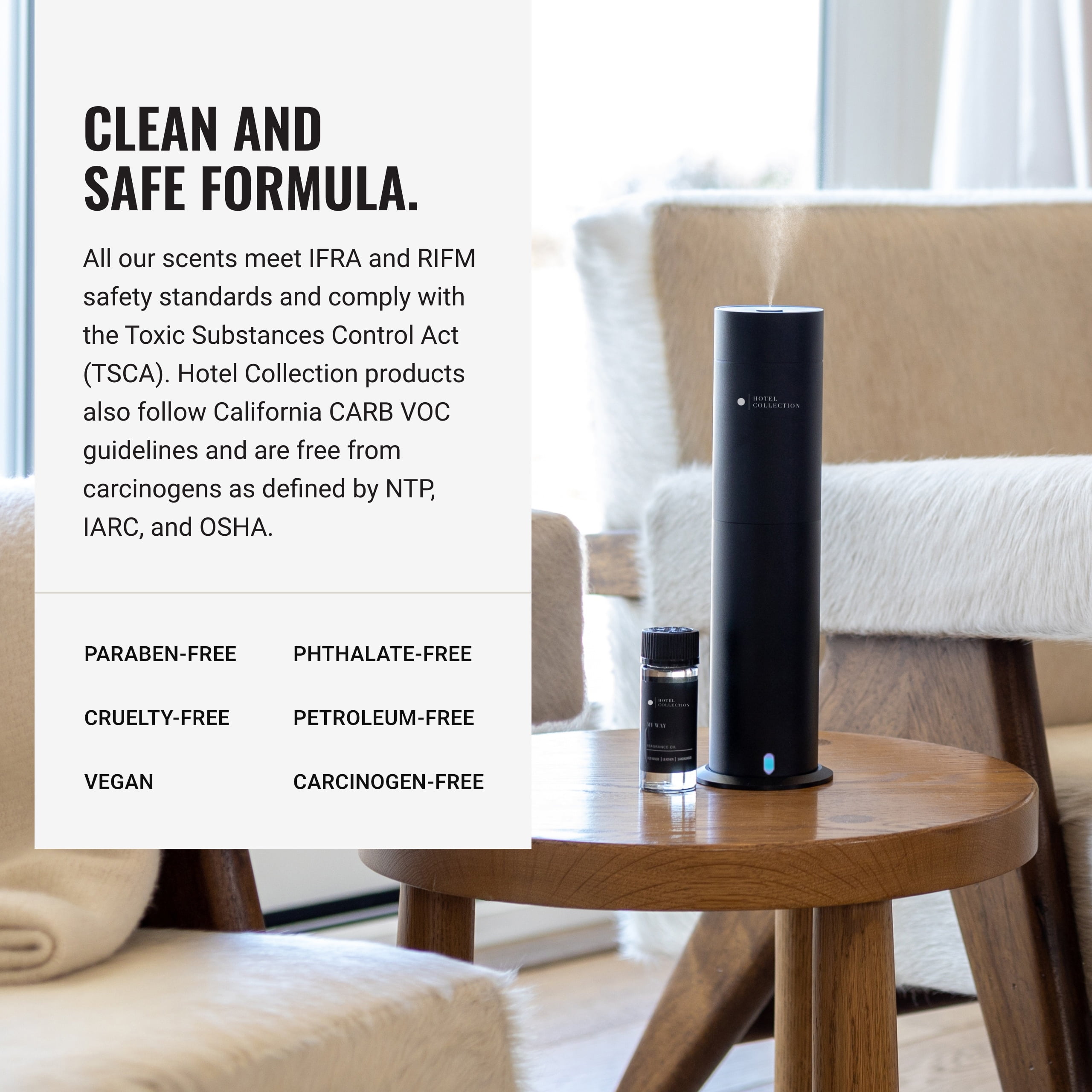 Hotel Collection Diffuser Oil-Canyon Lodge-Aromatherapy Essential Fragrance Oil-Luxury Hotel Inspired-Bulgarian Rose, Bergamot & Ambergris-500ML 16.9 Fl oz