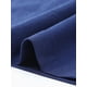 thumbnail image 5 of Conjunto de lino de 2 piezas para mujer INSPIRE CHIC, camisa de botones y pantalones de pierna ancha con cordón, atuendo casual, azul marino, 5 of 6