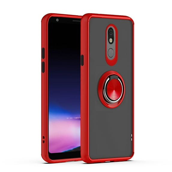 LG Stylo 5 Cases, Phone Case Kickstand Slim Strong Protective Multi-Function for LG Stylo 5 Phone Case Red
