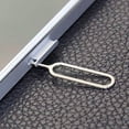 thumbnail image 3 of eTECH Collection Sim Card Tray Remover Eject Pin Key Tool for iPhone iPad Samsung Galaxy Smart Phone/Tablet and More (Silver) (20 Pack), 3 of 3