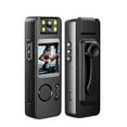 thumbnail image 1 of Para una cámara Corporal de 1080p Conbracia de Audio y Video Camiseta Wifi Camera Wifi Con VideoComisión de Lidera de Lente Giratoria De 180, 1 of 6