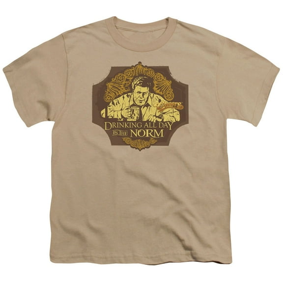 Cheers The Norm Youth 18/1 T-Shirt Sand