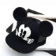 thumbnail image 1 of Sombrero de Mickey Mouse de Disney para niño y niña, gorra de red de béisbol con orejas bonitas, sombrero de viaje para montar en montaña, regalo Fivean unisex, 1 of 2