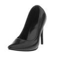 thumbnail image 2 of Zapatos de tacón alto de plástico ABS a escala 1/6, compatibles con figuras de acción femeninas de 30 cm (12 pulgadas). Negro, 2 of 9