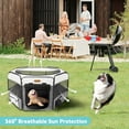 thumbnail image 4 of Playpen Seiyierr Dog portátil para mascotas, cachorros y gatos, pequeños, interiores y exteriores, 4 of 6
