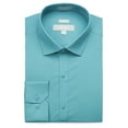 thumbnail image 5 of Marquis Platino Men's Slim Fit Cotton Stretch Long Sleeve Dress Shirt-More Colors, 5 of 10