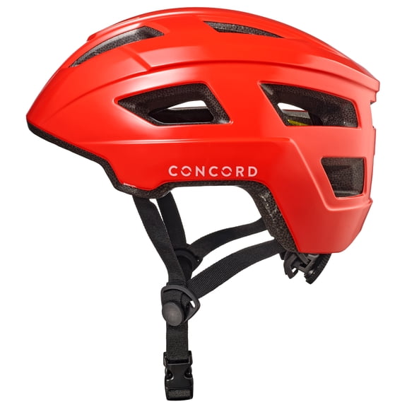 Concord Toddler Bike Helmet, Red, Size XS, Ages 3 , Adjustable Fit, 15 Vents