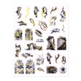 thumbnail image 2 of Pegatinas para uñas para decoración de uñas, pegatinas para uñas para mujeres, pegatinas con textura de serpentina para decoración de uñas, accesorios de diseño de marca de agua para decoración de uña, 2 of 2