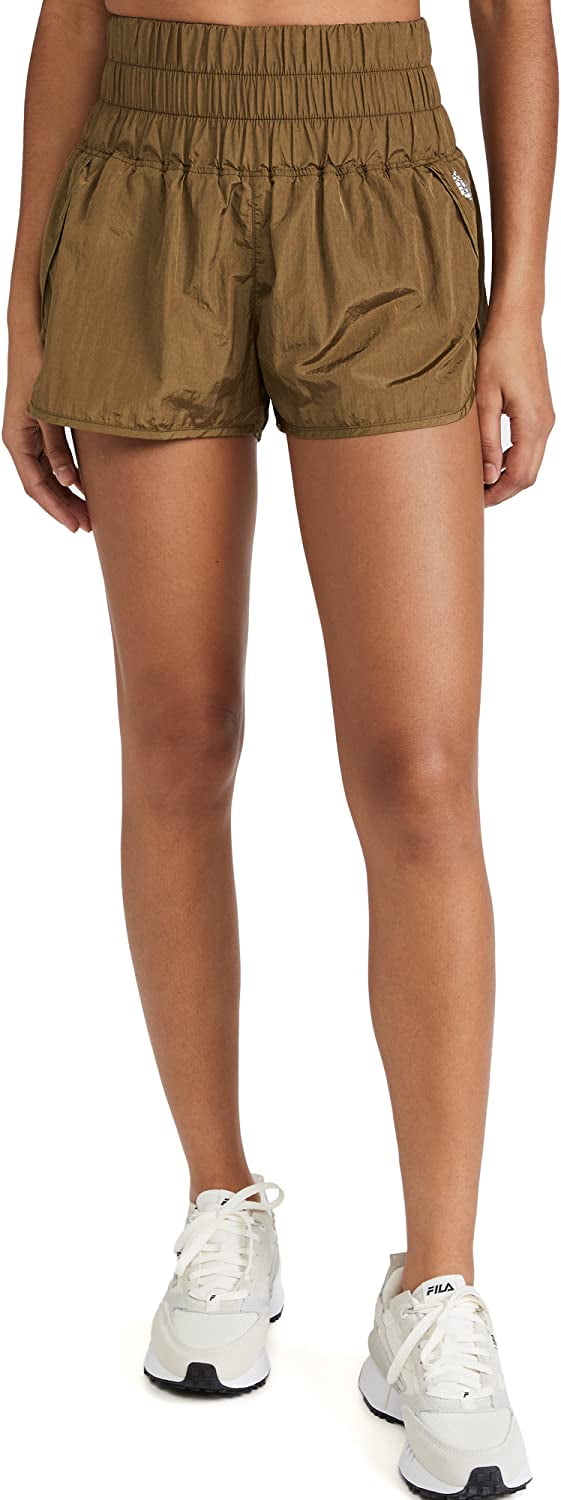 Womens The Way Home Shorts Medium Army 
