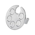 thumbnail image 2 of 2Pcs Silver Mini Manicure Palette Wearable Nail Art Polish Holder Paint Palette Finger Rings Nail Art Tools, Nail Paint Art Palette Finger Rings Metal Manicure Palette Tools Makeup Palettes, 2 of 9