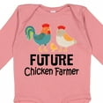 thumbnail image 4 of Inktastic Future Chicken Farmer Childs Boys or Girls Long Sleeve Baby Bodysuit, 4 of 5