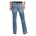 thumbnail image 2 of LUCKY BRAND Mens Blue Flat Front, Straight Leg Relaxed Fit Stretch Denim Jeans W34\L30, 2 of 3