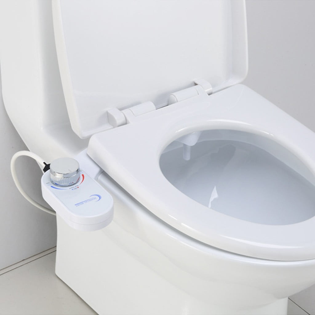 New Home Bidet Toilet Seat Attachment Non-Electric Mechanical Fresh Water Spray 