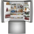 thumbnail image 2 of Ge Profile Pfe28k Profile 36" Wide 27.7 Cu. Ft. French Door Refrigerator - Stainless Steel, 2 of 5