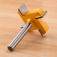 thumbnail image 6 of 8mm Shank Spoilboard Surfacing Router Bit, Router Bit, 4 Flute Face Mill, Milling Router Bit, Router Bit,1 * Router Bit,Yellow, 6 of 8