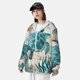 thumbnail image 3 of Fotbe Watercolor Sea Turtle Chaqueta con Protección Solar UPF 50+ para Hombre y Mujer, Camisa con Capucha y Bolsillos-Medium, 3 of 7