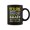 Black, variant on Melting Rubik Rubix Rubics Funny Puzzles Cube Speed Cubing Coffee Mugs