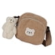 thumbnail image 2 of WORGEOUS 1 pieza Lovely Bear Bag Lana de cordero Crossbody Bag Moda Mujer Bolsa Bear Bag, 2 of 9