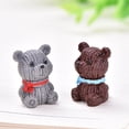 thumbnail image 5 of Visland 5pcs Bear Animal Figures, Animal Bear Figures Toy Birthday Gift Christmas Toy for Kids Children Toddlers, 5 of 6