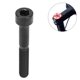 thumbnail image 5 of Tornillo De Perno De Vástago De Bicicleta, Cabeza De Columna M6x40mm, Peso Ligero, Perno De Tapa De Auricular De Aleación De Titanio Para Bicicleta De Montaña ANGGREK Negro, 5 of 8