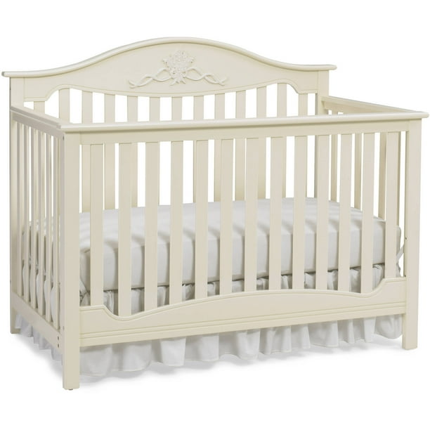 Fisher Price Mia 4 In 1 Convertible Crib Sugar Cookie Walmart