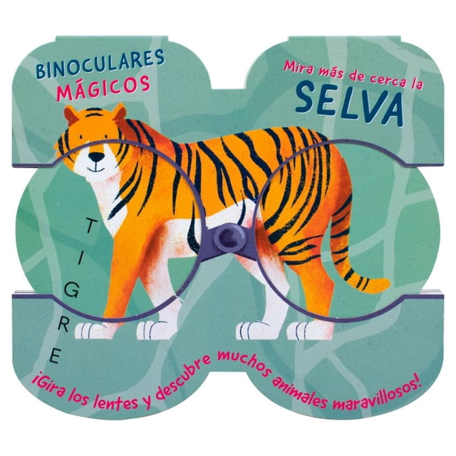 Libro Silver Dolphin Binoculares Mágicos Mira Más de Cerca la Selva