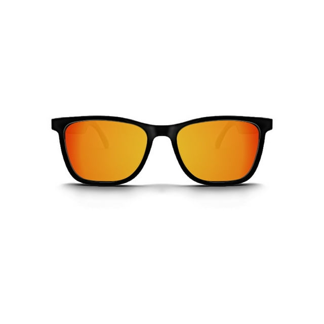 Lunettes audio Bluetooth Intelligentes, Appels, Écoute de Chansons, navigation, protection UV, Doré
