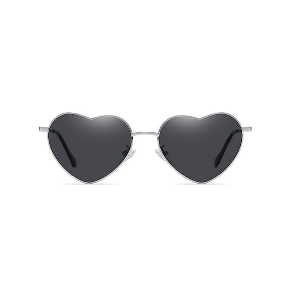 Gafas de sol en forma de corazón, gafas de corazón sin marco de color caramelo transparente para favores de fiesta Fridja nalpqowj28861
