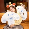 thumbnail image 5 of Juguetes de peluche de conejito Kawaii, conejos de peluche, juguetes para bebés, muñeca japonesa bonita para niña, juguete encantador para niños, regalo de cumpleaños, 5 of 5