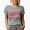 Heather Grey, variant on Missouri, United States of America, USA or US State Themed, Groovy Retro Wavy Text Merch Gift, Tan T-Shirt, Medium