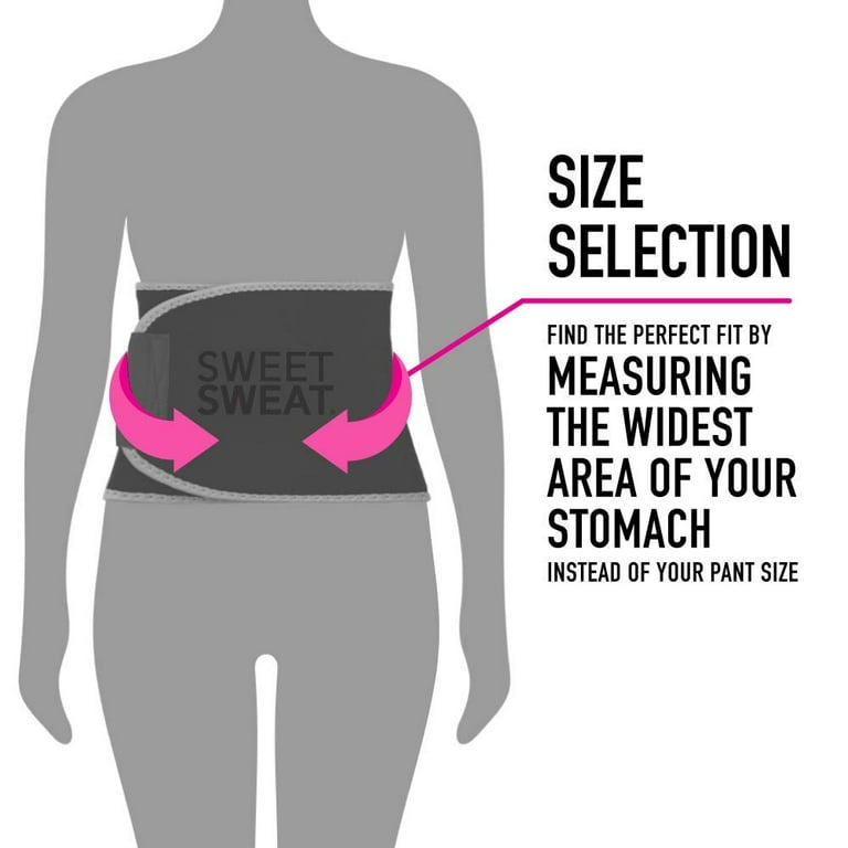 Sweet sweat waist trainer walmart sale