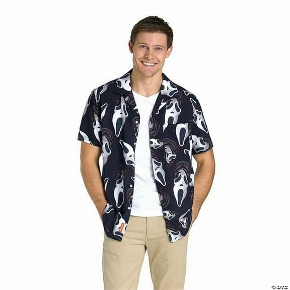 OppoSuits USA OSMH1021SM Mens Ghost Face Suit Costume - Small Size 38