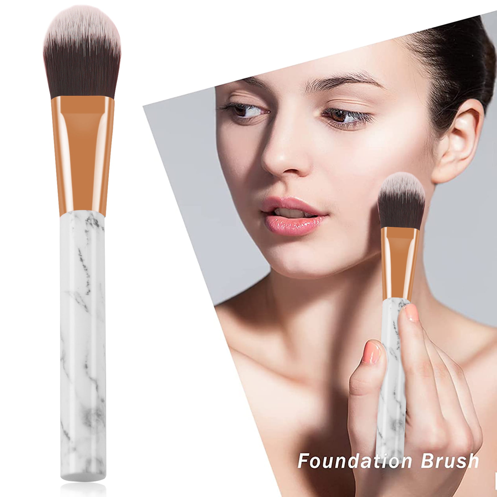 1pc Travel Makeup Brush Holder, Portable Modern Silicone Makeup Brush Holder,  Soft Stylish Makeup Tool