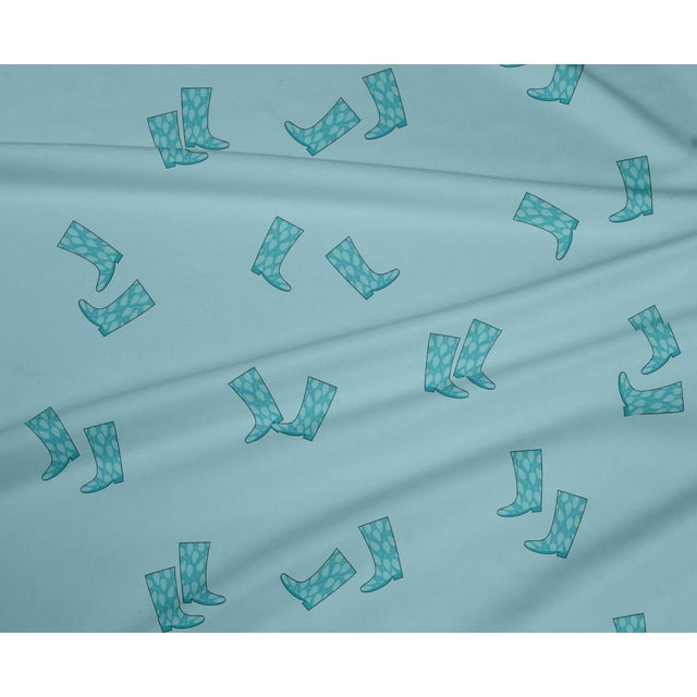oneOone Bottes en Tissu Polyester Lycra Mode Décor Tissu Imprimé BTY 56 Pouces de Large