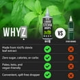 thumbnail image 3 of WHYZ Liquid Stevia Drops 8 fl oz, Liquid Sweetener, Zero Calorie Plant Based Sweetener 1,183 Uses, 3 of 16