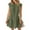 Army Green, variant on Juniors Short Sleeve Mini Dresses Plain Sundress Summer Crew Neck Holiday Party,Beach Pleated Dress for Women Tunic
