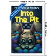 thumbnail image 3 of Five Nights at Freddy's: Into The Pit - Key Art Wall Poster, 14.725" x 22.375" Framed, 3 of 5