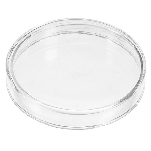 LULULION Glass Petri Dish with Lid for Laboratory Science Experiments 1 Set Small Size