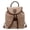 Khaki, variant on PRIYAL Fashion Backpacks Purse Casual Outdoor Shopping Daypacks Sports Rucksack Hiking Travel Multipurpose Bag