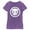Purple Berry, variant on Girl's Black Panther: Wakanda Forever White Panther Icon Graphic Tee Black Medium