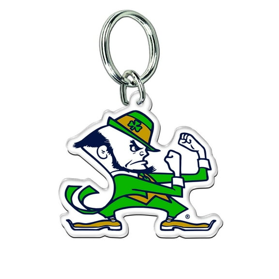 NCAA Notre Dame Team Mascot Premium Keyring