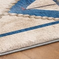 thumbnail image 5 of Addison Rugs Dream Shag Premium Machine Washable Transitional Lighthouse Ivory Rectangle Rug, 3' x 5', 5 of 8