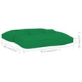 thumbnail image 5 of vidaXL Pallet Cushion Green Fabric, 5 of 5