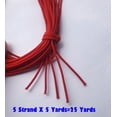 thumbnail image 5 of Elastic Cord String for Bracelets, Necklace, Beading 25Yards (5x5yd) 1mm Round, 5 of 9