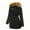 Black, variant on Vedolay Women's Cropped Cardigan Fall 2023 Ladies Cardigans Blazer Jacket Coat Army Green,S