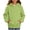 Green-07, variant on Kids Pullover Hoodies for Girls Solid Color Long Sleeve Hooded Sweatshirt with Pocket