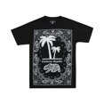thumbnail image 3 of ShirtBANC California Republic Mens State Bear Shirt Palm Tree Paisley Design Tee, 3 of 3