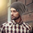 thumbnail image 6 of Dyfzdhu Men Winter Hats Outdoor Solid Color Knitted Cotton Hat Sunscreen Running Sports Warm, 6 of 6